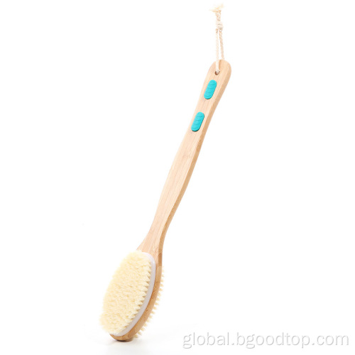 Personal Care & Household Cleaning Shower Brush with Soft and Stiff Bristles Manufactory